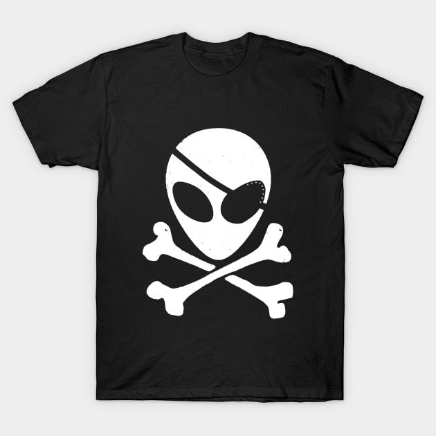 Alien Skull T-Shirt by paintkiller617